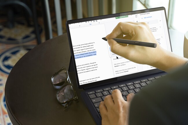 Ideapad Duet 5 Chromebook Storm Grey Stylus