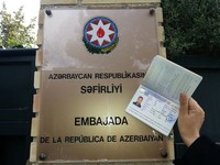 Embajada a Samarcanda. El visado de Azerbaiján. 