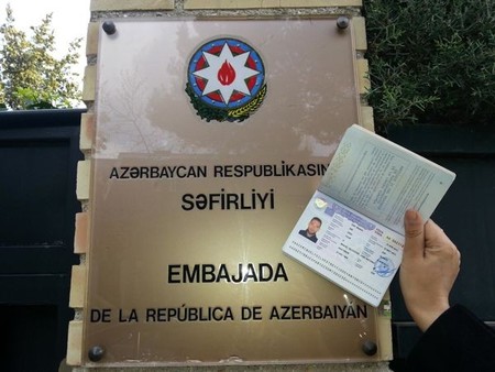 Embajada a Samarcanda. El visado de Azerbaiján.