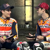 Confesiones en el box de Honda: Márquez, "con 34 años aún me veo corriendo en MotoGP"