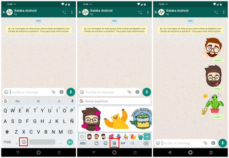 Stickers Gboard