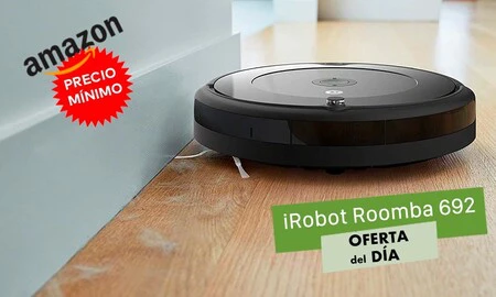 De nuevo a precio mínimo, el Roomba 692 sólo cuesta 179 euros hoy en Amazon