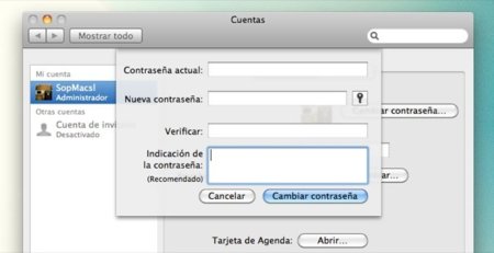 Cómo cambiar la contraseña de usuario de Mac OS X si la hemos olvidado