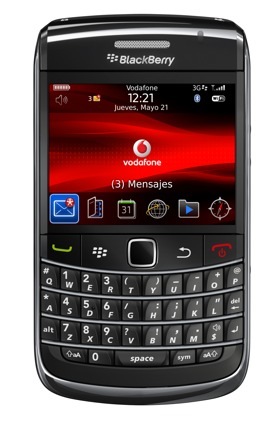 BlackBerry Bold 9700 con Vodafone