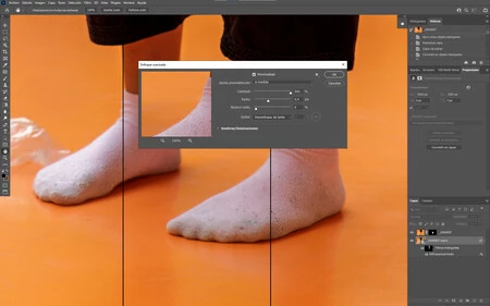 Enfocar imagen desenfocada en Adobe Photoshop