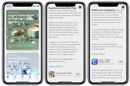 Apple ofrecerá una sorpresa diaria a través de la App Store del 24 al 29 de diciembre