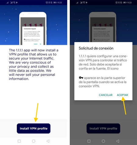 プロフィールVPN