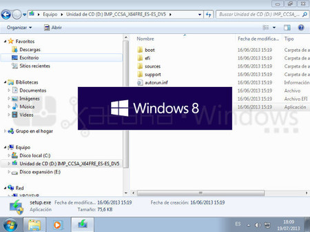 Asistente de instalación de Windows 8.1 Release Preview