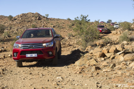 Toyota Hilux 2016 toma de contacto Namibia