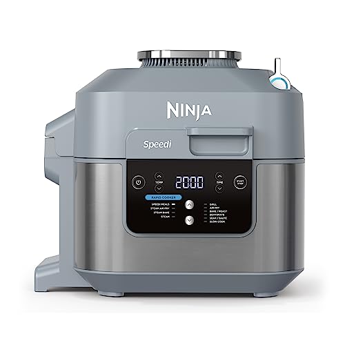Ninja Speedi Olla Exprés Multifunción Rápida 10 en 1, Gris