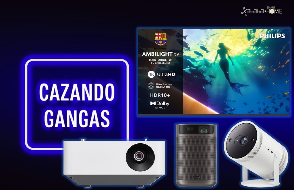 Proyectores a precio de saldo para montar un home cinema de altura, descuentos en Smart TV, hogar conectado y más: Cazando gangas 