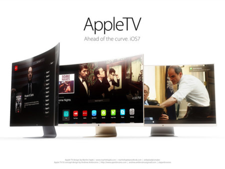 AppleTV HDTV curva