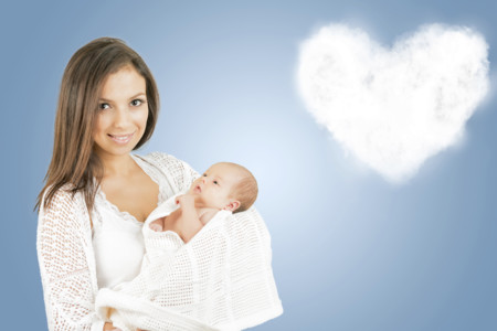 Felicidad por tener un bebé