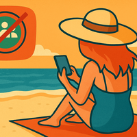 Si estás de vacaciones, los WhatsApp para cuando vuelvas. Multan con 70.000€ a una empresa por saltárselo 