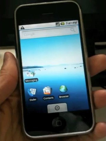 Instalan Android en un iPhone de primera generación