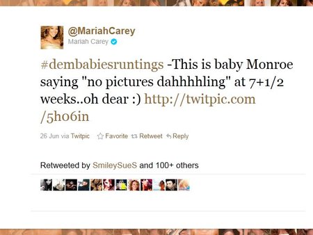 Todos alerta que mini-Mariah Carey ya apunta maneras de celebrity
