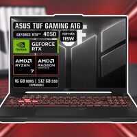 Amazon remata (en su precio histórico) las pocas piezas que quedan de esta laptop ASUS con 16 GB de RAM y RTX 4050 
