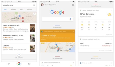Google mejora su aplicación oficial en iOS con las páginas AMP y nuevas integraciones en el sistema