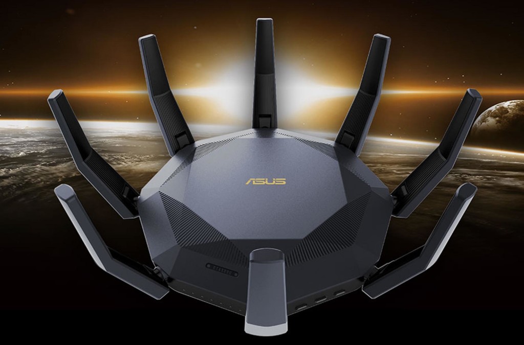 El Asus RT-AX89X parece una araña, pero es un router muy llamativo enfocado el mercado gaming que hemos visto en el CES 2020