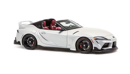 Este Toyota GR Supra Sport Top nos permite soñar con una versión targa del deportivo japonés