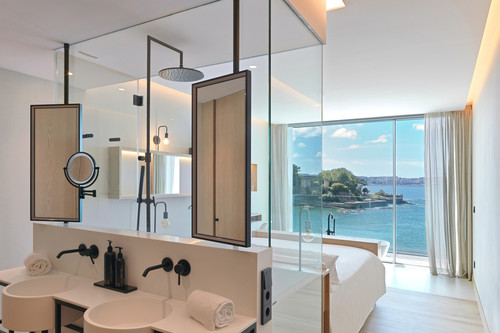 Noa Boutique Hotel: dormir en Galicia con vistas a un castillo en medio del mar