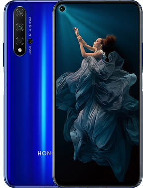 Honor 20, 6.26", 4G, 8N, 128 GB, Azul