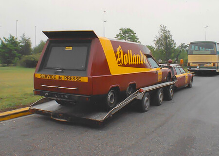 Grua Tissier Con Un Cx Seis Ruedas Encima