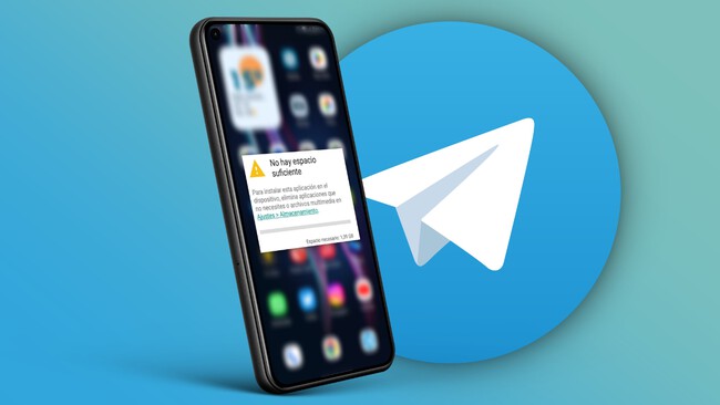 Telegram Espacio De Almacenamiento