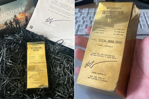 Lingote de ouro de Battlefield 6 / Imagem: Reddit