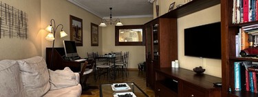 Era un salón feo y oscuro, pero con esta reforma se ha convertido en un espacio mucho más amplio, luminoso y actual con cocina incluida 