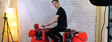 Tentamos reinventar a roda há anos; mas foi tão simples quanto substituí-lo por bolas de pilates 