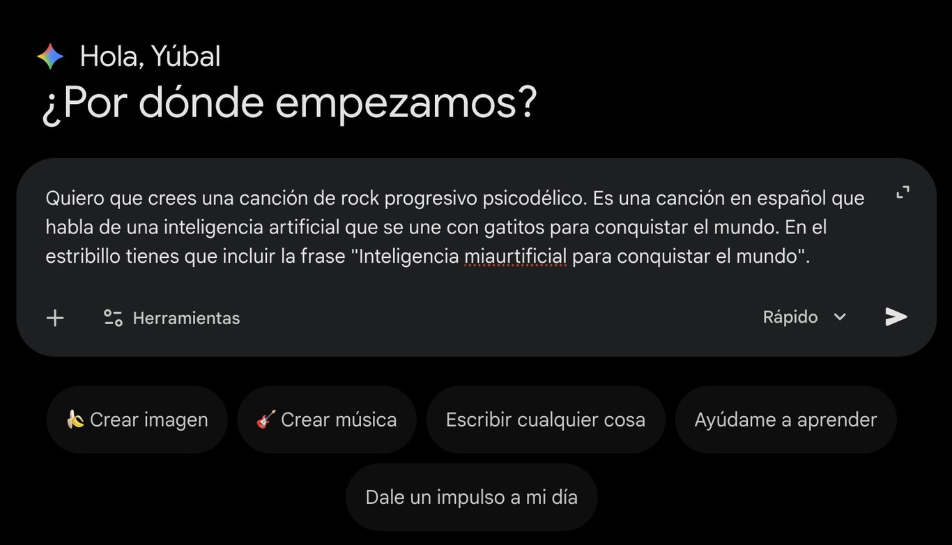 Cómo crear canciones en Google Gemini utilizando su componente Lyria