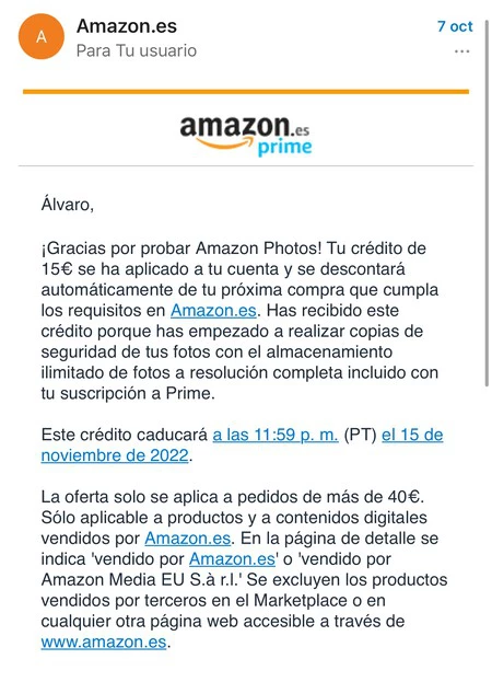 アマゾンにメールする
