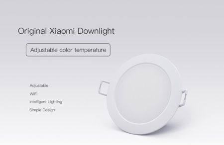 Downlight Xiaomi Philips Zhirui, con conectividad WiFi, por sólo 12,50 euros con este cupón