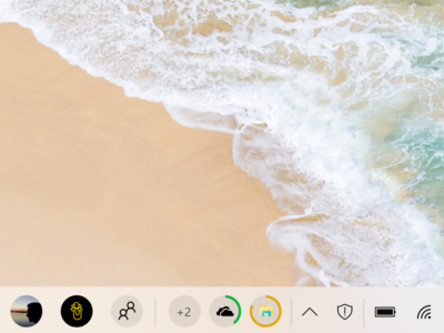 Este concepto intenta mejorar una de las partes más importantes de la interfaz de Windows: la barra de tareas