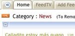 FeedFeeds: Agregador online