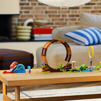 Este set LEGO de Sonic es el más completo de todos: Incluye un looping que se puede usar y un montón de minifiguras 