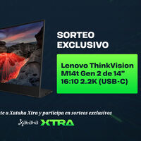 Nuevo sorteo exclusivo para suscriptores de Xataka Xtra: así puedes conseguir un monitor portátil Lenovo ThinkVision M14t Gen 2 