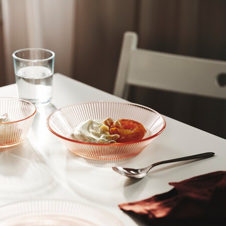 Havsgadda Plato Hondo Motivo Rayas Rosa 1451335 Pe990690 S5