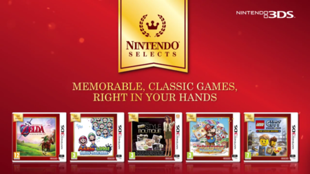 Cinco juegos más de Nintendo 3DS se unirán al catálogo de Nintendo Selects en junio