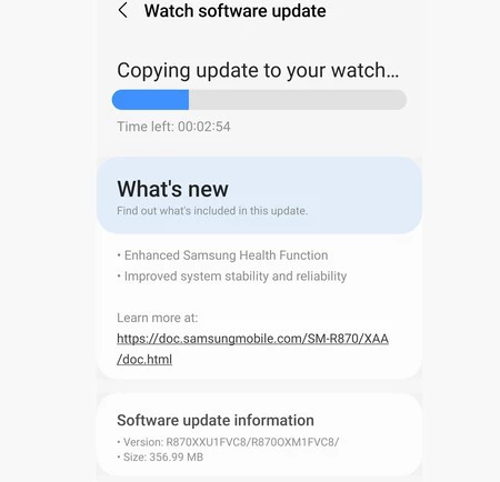Samsung Galaxy Watch 4 アップデートの画像 (goodhomesforrent)