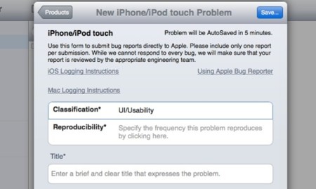 Apple rediseña ligeramente y mejora Bug Reporter, la herramienta para indicar problemas a Apple
