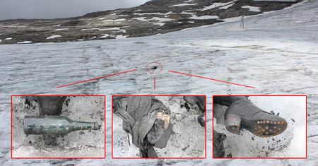 El calentamiento global está descubriendo un montón de cadáveres escondidos en los glaciares suizos
