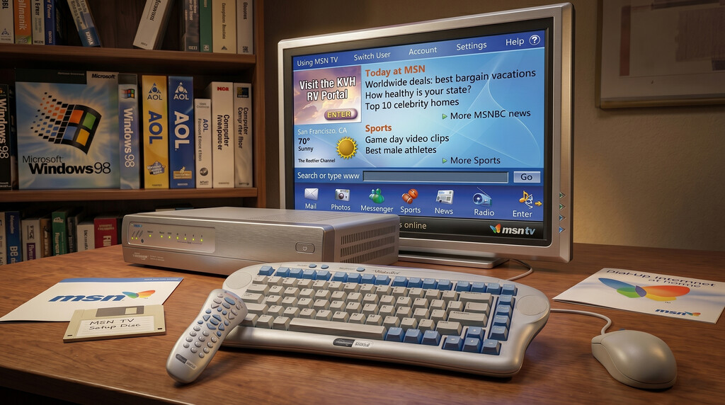 Antes de las Smart TV, Microsoft ya quiso meter Internet en la tele: qué fue de MSN TV