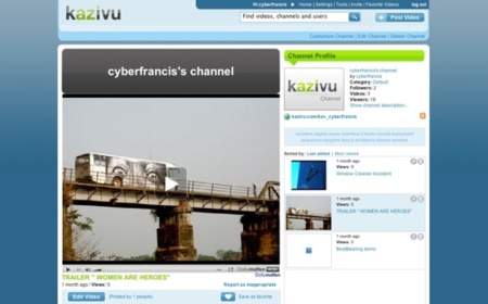 Kazi.vu, disponible públicamente