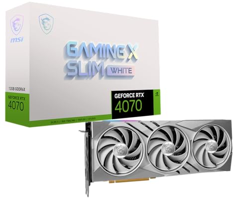 MSI VGA RTX 4070 Gaming X Slim X 12GB GDDR6X