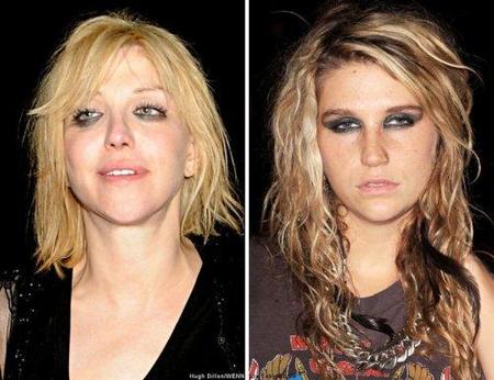 Separados al nacer: Ke$ha Vs. Courtney Love