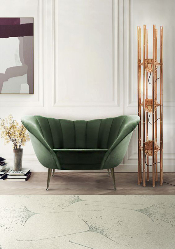 17 ideas para colocar un sofá de color verde en casa sin hacer el ridículo