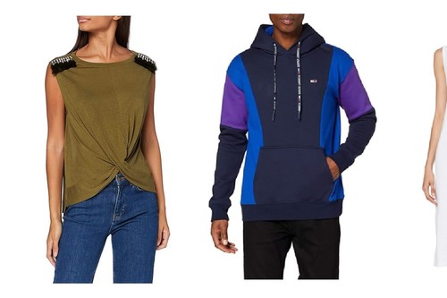 Ofertas en tallas sueltas de ropa de marcas como Tommy Hilfiger, Guess o Hugo Boss en Amazon