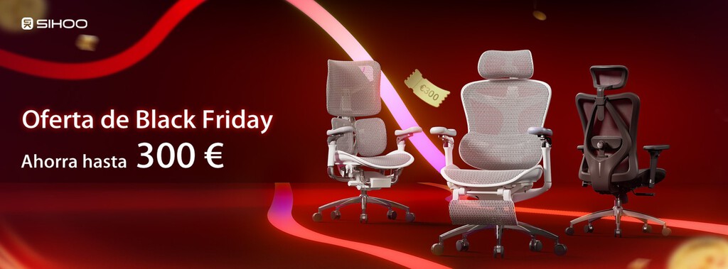 Sihoo nos lo pone fácil para renovar silla este Black Friday: ahora mismo tiene los mejores precios del año 
